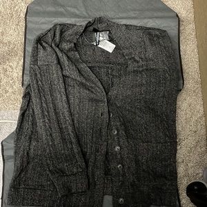 NWT torrid cardigan gray